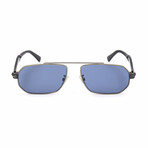Men's VIGGO-S GUA Sunglasses // Black + Blue