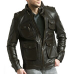 Ultimate Moto Jacket // Brown (S)