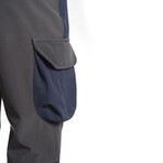 Softshell Pants + Cargo Pockets // Dark Blue (M)