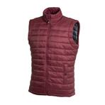 Puffer Vest // Burgundy (XL)