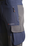 Softshell Pants + Cargo Pockets // Dark Blue (M)