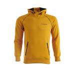 Iconic Hooded Sweatshirt // Mustard (L)