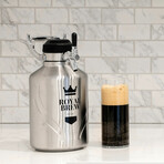 Royal Brew Nitro Cold Brew Coffee Growler Pro // 64oz (Stainless Steel)