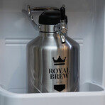 Royal Brew Nitro Cold Brew Coffee Growler Pro // 64oz (Stainless Steel)