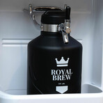 Royal Brew Nitro Cold Brew Coffee Growler Pro // 64oz (Stainless Steel)