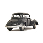 1937 Plymouth P4 Deluxe Black Metal Model Car