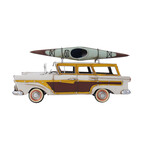 Fords Woody-Look Country Squire + Kayak