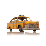 Handmade Tin Classic New York City Taxi Model