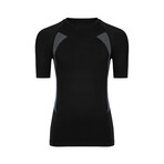 Beau Short Sleeve Thermal Base Layer Top // Black (S-M)