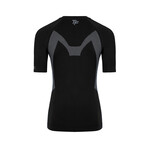 Beau Short Sleeve Thermal Base Layer Top // Black (S)