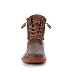 Polar Armor Women's Two-Tone Duck Boot // Brown (Women's US Size 6)