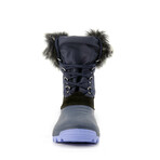 Polar Armor Women's Fur Cold Weather Boot // Navy (Women's US Size 10)