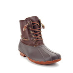 Polar Armor Women's Two-Tone Duck Boot // Brown (Women's US Size 6)