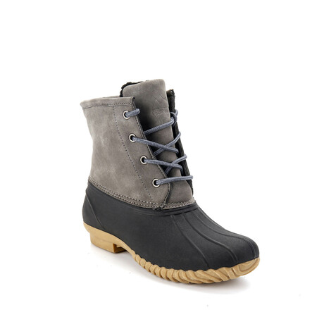 Polar Armor Women's Duck Boot // Gray (Women's US Size 6)