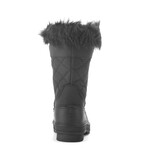 Polar Armor Women's Fur Duck-Toe Boot // Black (Women's US Size 6)