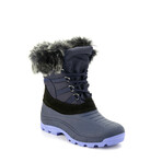 Polar Armor Women's Fur Cold Weather Boot // Navy (Women's US Size 10)