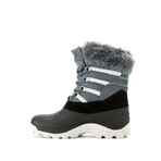 Polar Armor Women's Fur Cold Weather Boot // Black (Women's US Size 6)