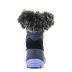 Polar Armor Women's Fur Cold Weather Boot // Navy (Women's US Size 6)