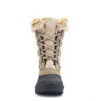 Polar Armor Women's Fur Duck-Toe Boot // Tan (Women's US Size 6)