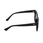 Delos Polarized Sunglasses // Black Frame + Black Lens