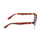 Wajpio Polarized Sunglasses // Dark Brown Tortoise Frame + Black Lens