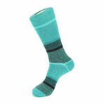 Granite Stripe Boot Sock // Multicolor