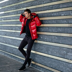 Glacier // Racing Red (S)