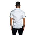 Cain Short Sleeve Shirt // White (M)