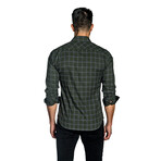 Allan Button-Up Shirt // Forest Green (S)