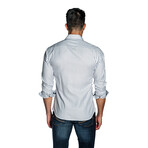 David Button-Up Shirt // White (S)