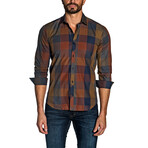 Andrew Button-Up Shirt // Brown (S)