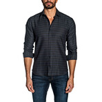 Chance Button-Up Shirt // Navy + Black (S)