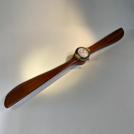 Red Baron Propeller Clock