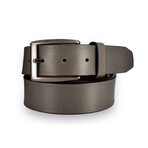 Romeo Leather Belt // Gray (40)