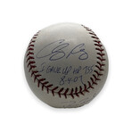 Barry Bonds & Clay Hensley // Signed Baseball + Inscriptions