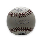 Barry Bonds & Clay Hensley // Signed Baseball + Inscriptions