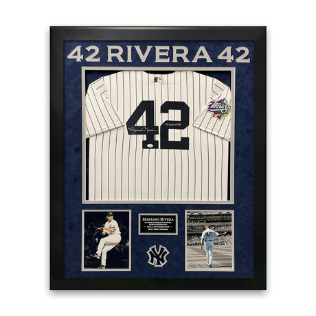 Mariano Rivera // New York Yankees // Signed Jersey + Framed + Inscription