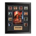 Star Wars Attack of the Clones // Back-Lit Framed FilmCells Wall Art Display