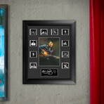 Elvis Presley // Back-Lit Framed FilmCells Wall Art Display