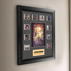 Star Wars Phantom Menace // Back-Lit Framed FilmCells Wall Art Display