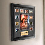 Star Wars Attack of the Clones // Back-Lit Framed FilmCells Wall Art Display