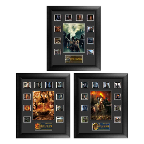 Lord of the Rings Trilogy // FilmCells Back-Lit Wall Art // Set of 3