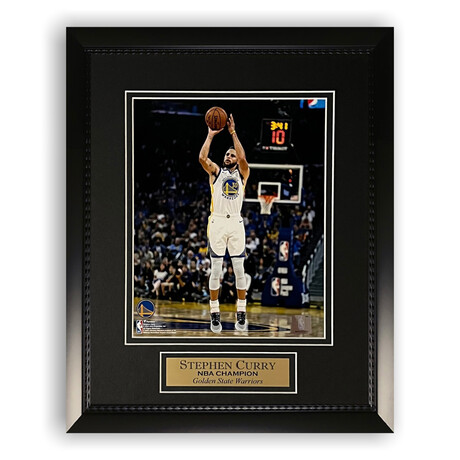 Stephen Curry // Golden State Warriors // Unsigned Photograph + Framed