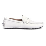 Ritchie Penny Loafer // White (US: 9)