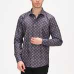 Alfonso Button Up Shirt // Black (X-Large)