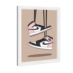 Hanging Up My Sneakers (Black Frame)