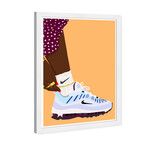 Going out in my Sneakers (Black Frame)