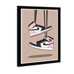 Hanging Up My Sneakers (Black Frame)