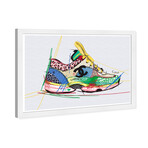 Scribble Sneaker (Black Frame)