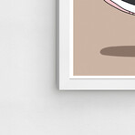 Hanging Up My Sneakers (Black Frame)